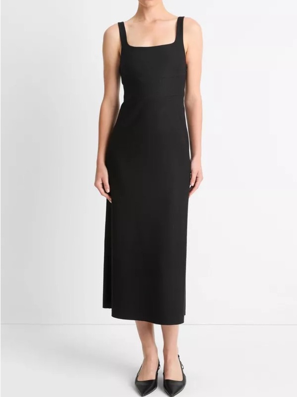 Vince Wool-Blend Column Dress - size 4 - NWT